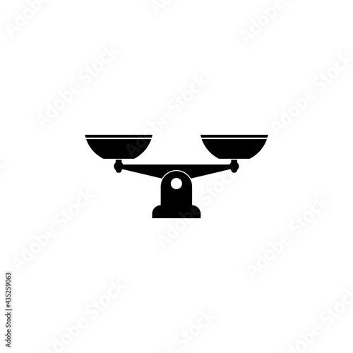 scale icon vector sign symbol