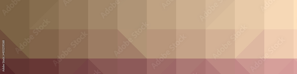 Fototapeta premium Abstract color Low-Polygones Generative Art background illustration