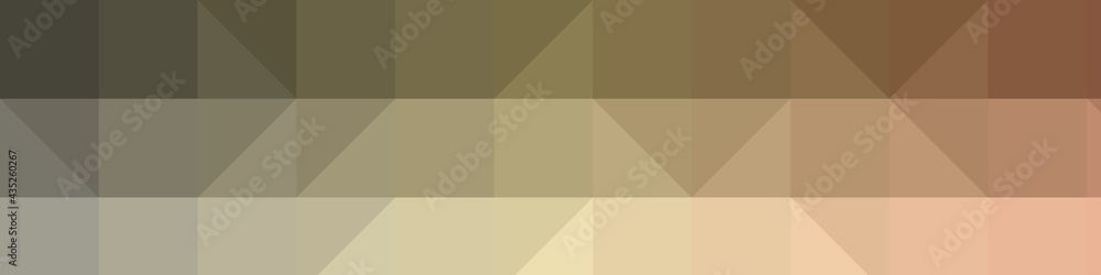 Fototapeta premium Abstract color Low-Polygones Generative Art background illustration