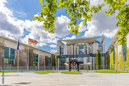 The Bundeskanzleramt main seat and office of the Chancellor of Germany photo