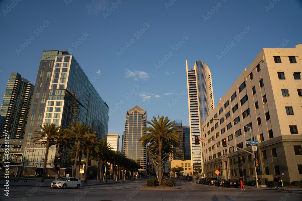 downtown San Diego city
