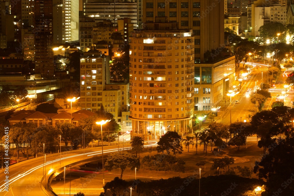 Obraz premium Centro da capital Paulistana