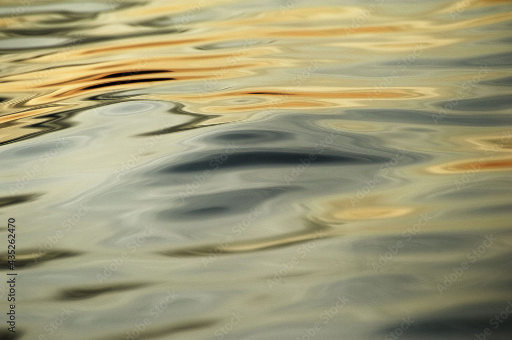 Abstract image created by waves on the water Abstract image created by waves on the water