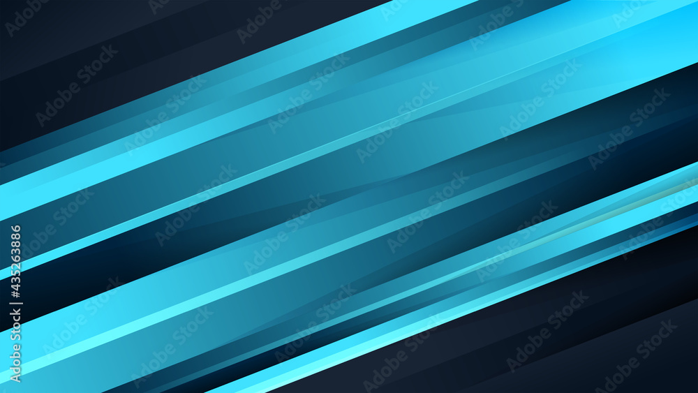 Fototapeta premium Vector abstract background with gradient color.