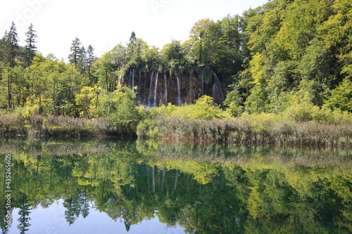 View of the Plitvice Lakes National Park, Croatia