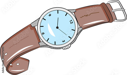 illustration of a watch 