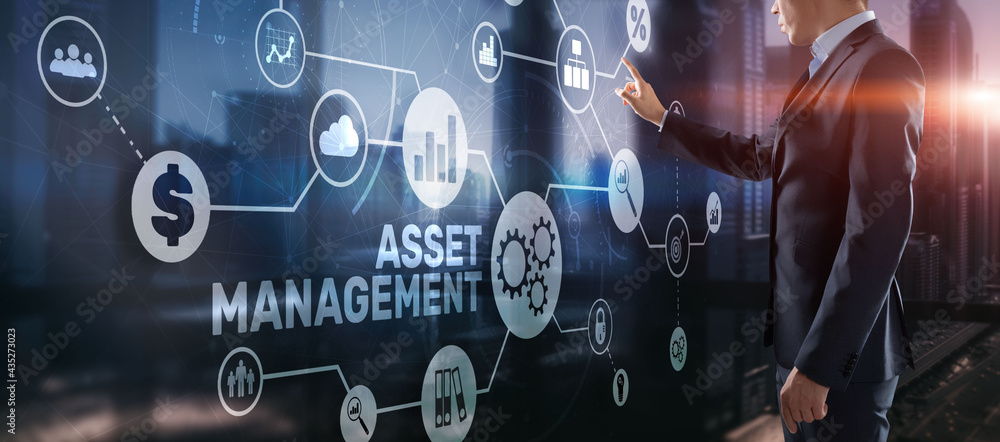 Asset Management. Financial real estate management concept Asset Management. Financial real estate management concept