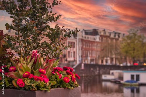 sunset in amsterdam © Marcos