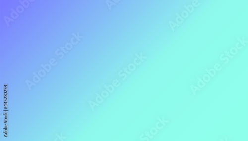 Gradient background in blue and green trendy colors, colorful pastel colors. Horizontal illustration.