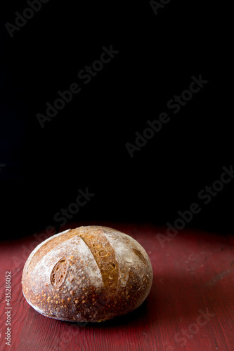 Sourdough bread loaf  photo