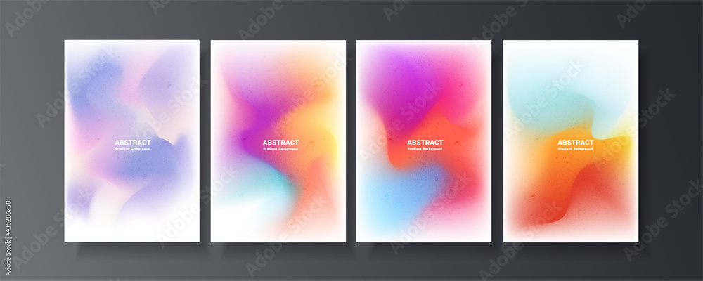 Blur abstract background. Vertical banner template.	
