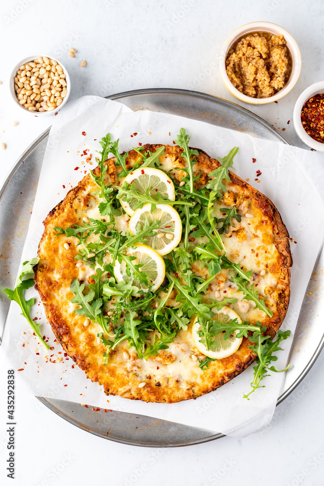 custom made wallpaper toronto digitalLemon chicken and arugula pizza 