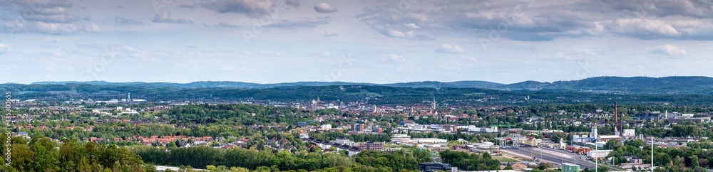 Osnabrück-Panorama vom Piesberg