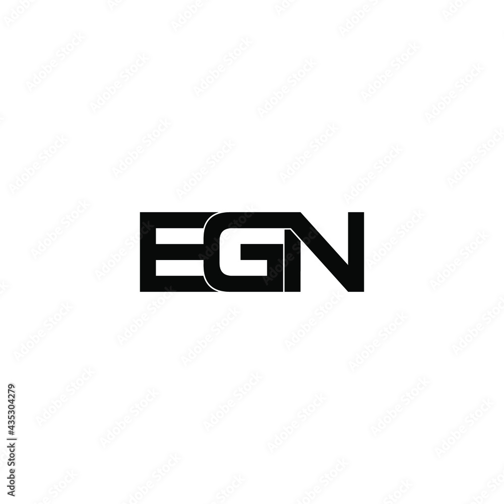 egn letter original monogram logo design egn letter original monogram logo design
