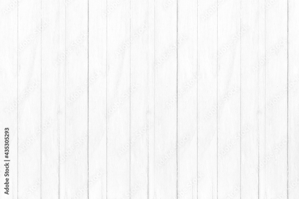 Obraz premium Old white vintage wooden wall pattern and seamless background