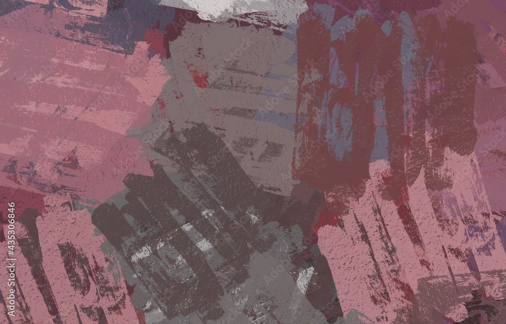 Fototapeta premium Contemporary art. Hand made art. Colorful texture. Modern artwork. Strokes of fat paint. Brushstrokes. Abstract painting on canvas. Artistic background image art on wall.