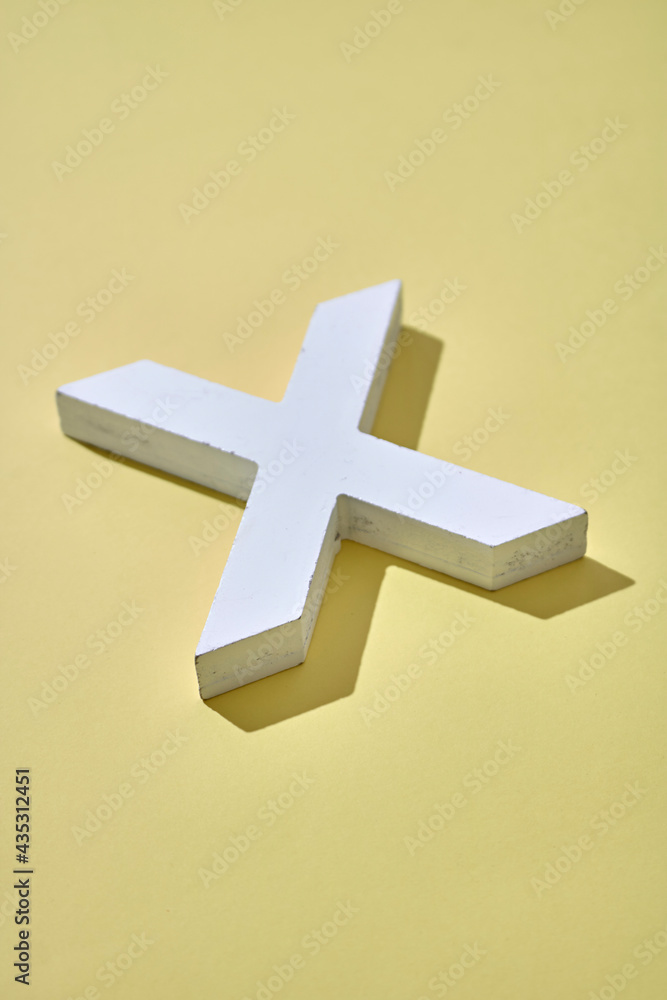 Obraz premium The Symbol X