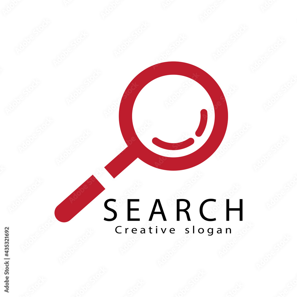 Search engine logo vector flat design Search engine logo vector flat design
