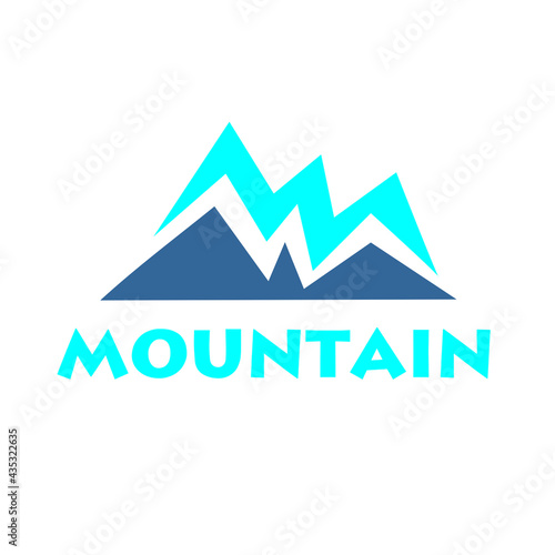 mountain logo design