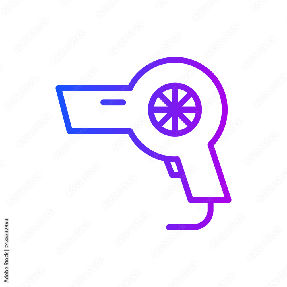 hair dryer icon