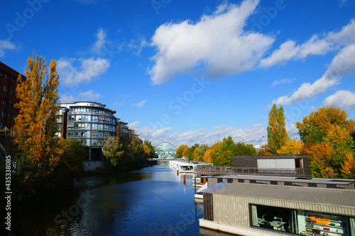 Tableau sur toile Berliner Bogen in Hamburg