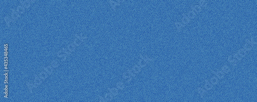 Blue classic jeans denim texture. Light jeans texture. Denim background. Realistic vector illustration.