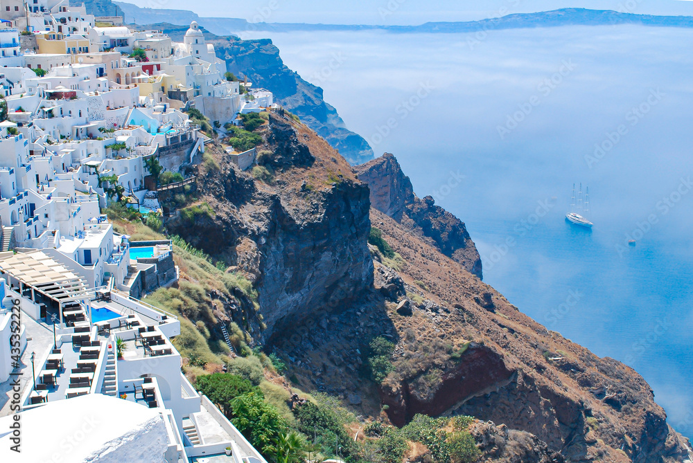 Obraz premium view from the top of the mountain