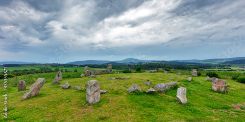 Tomnaverie Stone Circle in Scotland