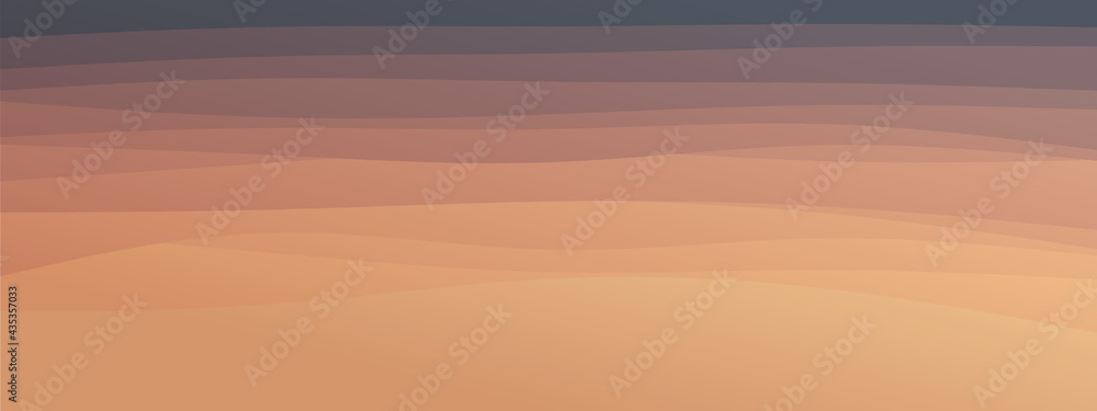 abstract waves fluid shape levels background natural pale color gradient. Trendy template for flyer poster business card landing page website. vector illustration eps 10
