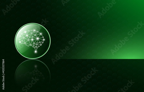 abstract background technology concept in green light,human body heal,technology modern medical science in future and global international medical with tests analysis clone DNA human