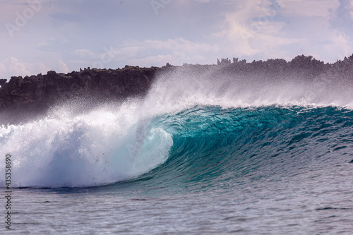 Surf Spot Stimpys and Rock island en Siargao Island, The Philippines, Waves photo