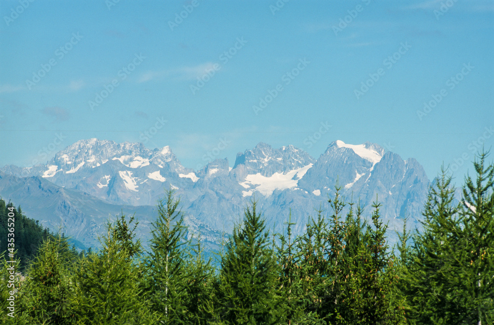 Le Glacier Blanc, Monts Pelvoux et Ecrins, Parc national des Ecrins, 05, Hautes Alpes