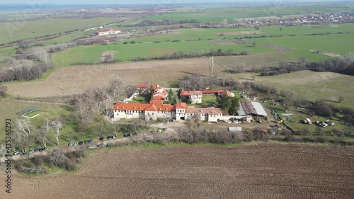 Medieval Arapovski Monastery dedicated to Saint Nedelya, Plovdiv Region,  Bulgaria photo