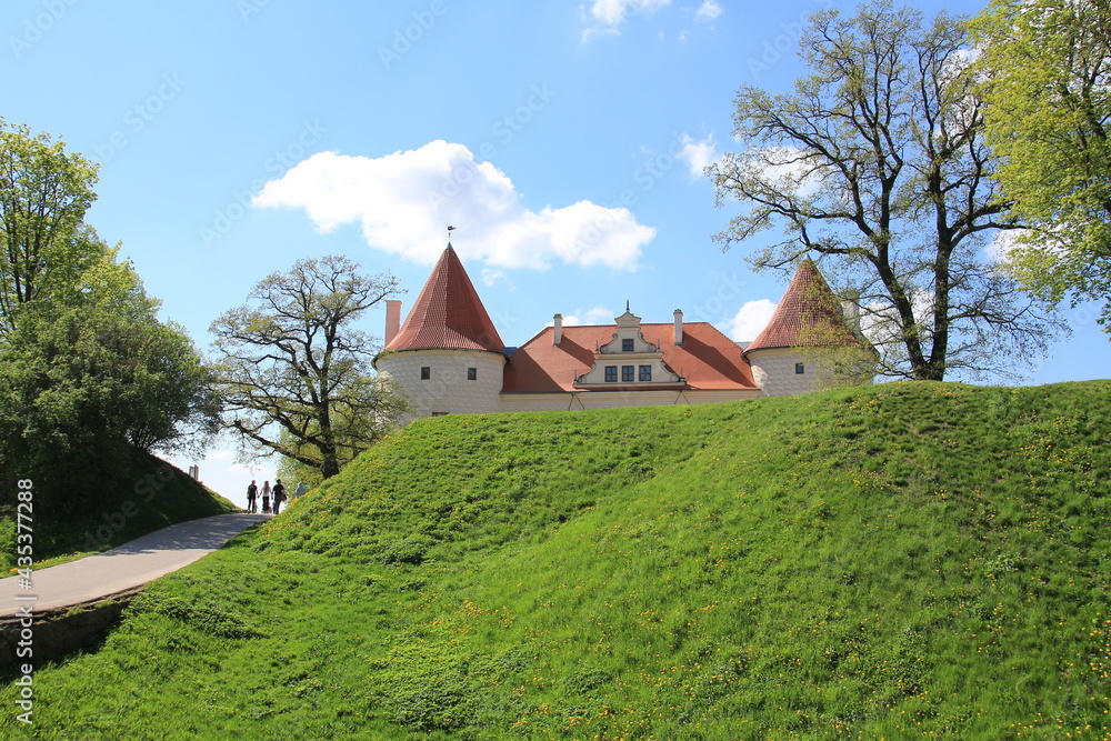 castle in Cesis castle in Cesis