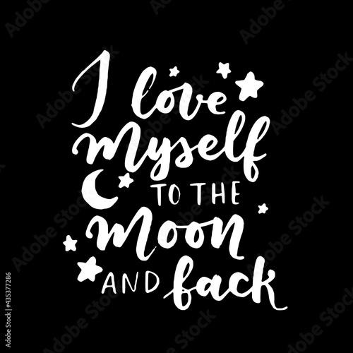 Women's rights quote, phrase. Vector lettering about feminism, woman rights, motivational slogan. Women support and empower, care of yourself, self-care poster.
