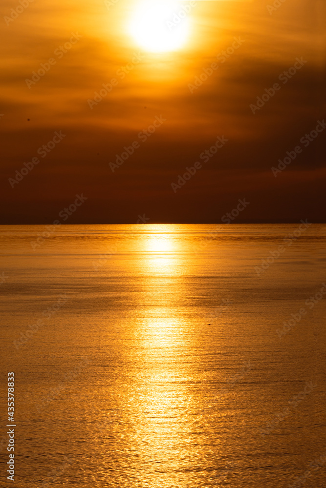 夕日 夕日