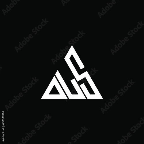 D L S letter logo creative design. DLS icon