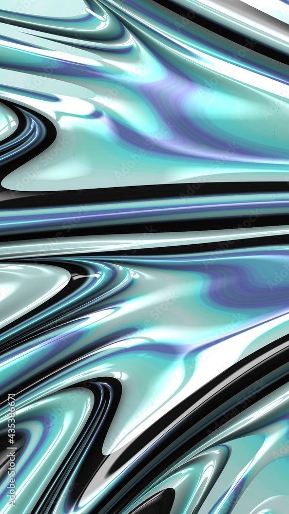 Ornate colourful and digitally generated 3D background Ornate colourful and digitally generated 3D background