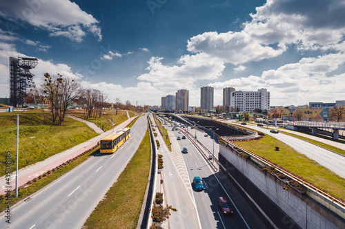 Obraz na płótnie Katowice w salonie