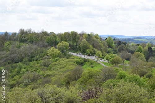 Straße im Hochland der Eifel photo