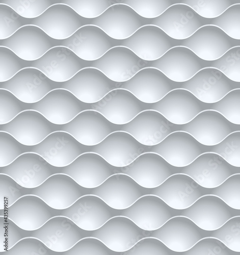 nahtlose Tapete, Hintergrund - runde Kugeln in einer Wellenform