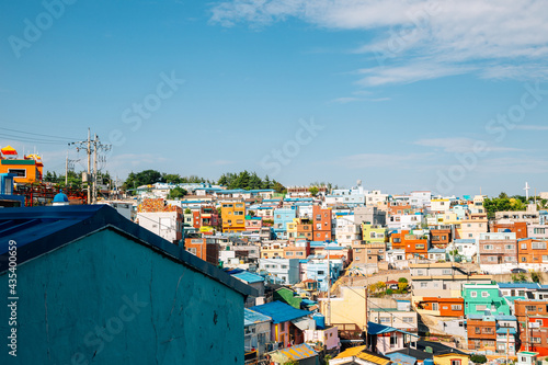 Gamcheon Culture Village colorful houses in Busan, Korea
