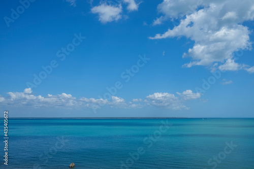 Ocean and blue sky in Darwin Harbour, Darwin, Northern Territoty, Australia © Regis