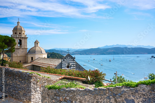 Porto Venere bay, Liguria, Italy © elvirkin