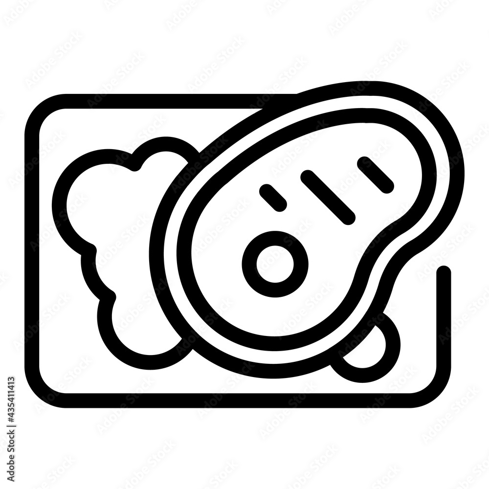 Restaurant food icon. Outline Restaurant food vector icon for web design isolated on white background Restaurant food icon. Outline Restaurant food vector icon for web design isolated on white background