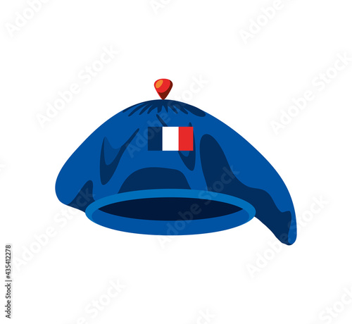 beret french flag