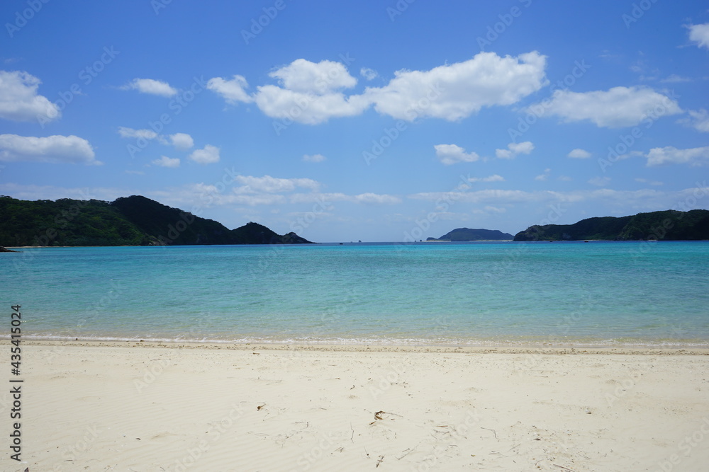 Uhama Beach in Zamami island, Okinawa, Japan - 日本 沖縄 座間味島 大浜