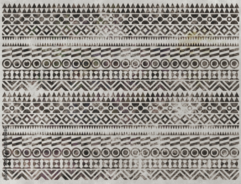 ギリシャ ヒオス島のクシスタ風の壁紙テクスチャ 単純な幾何学模様の壁 Ilustracion De Stock Adobe Stock