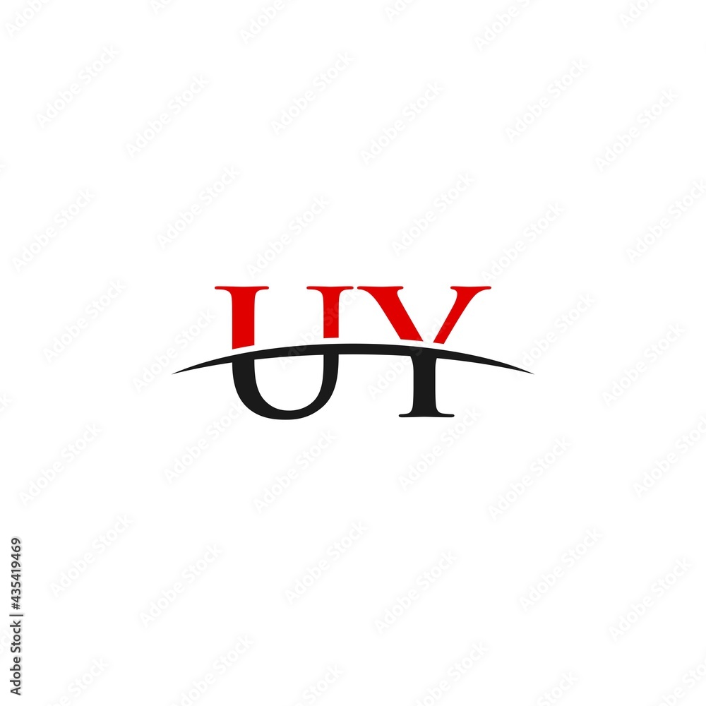UY initial swoosh horizon, letter logo designs vector UY initial swoosh horizon, letter logo designs vector
