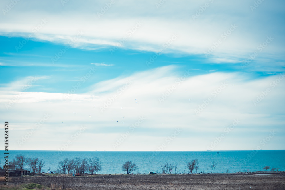 Obraz premium landscape with clouds and sky